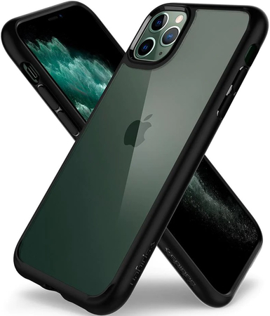 Чехол Spigen Ultra Hybrid для iPhone 11 Pro (077CS27234) Black, изображение 7
