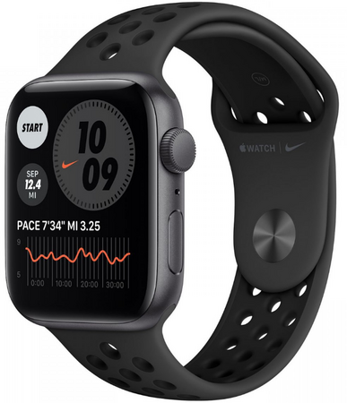Apple Watch SE Nike 40mm Space Gray Aluminum Case with Anthracite/Black Nike Sport Band