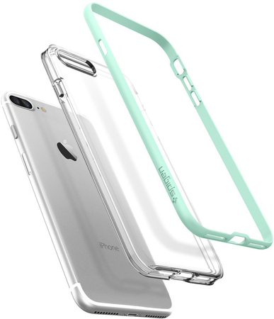 Чехол для iPhone 7 Plus / 8 Plus Spigen Neo Hybrid Crystal, Mint, изображение 4