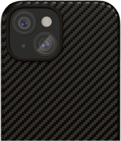 Чехол VLP Kevlar Case с MagSafe для iPhone 15 Black, изображение 2