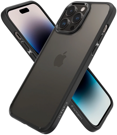 Чехол Spigen Ultra Hybrid iPhone 14 Pro Max Matte Black, изображение 3