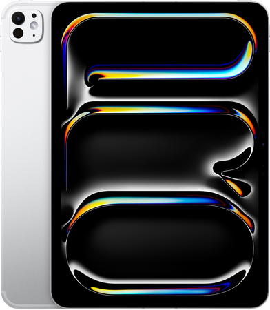 iPad Pro 11" 2024 Wi-Fi + Cellular 2 TB nano-texture glass Silver, Объем встроенной памяти: 2 Тб, Цвет: Silver / Серебристый, Возможность подключения: Wi-Fi+Cellular