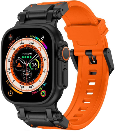 Ремешок Tech-protect Delta Pro Apple Watch 44/45/49mm Orange/black