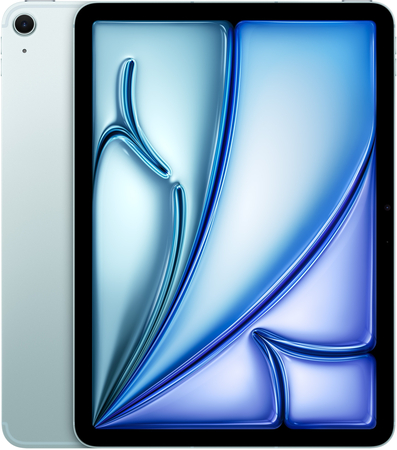 iPad Air 11" 2024 Wi-Fi + Cellular 128GB Blue, Объем встроенной памяти: 128 Гб, Цвет: Blue / Голубой, Возможность подключения: Wi-Fi+Cellular