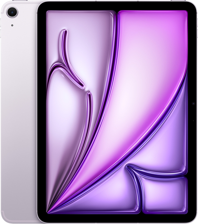 iPad Air 11" 2024 Wi-Fi + Cellular 128GB Purple, Объем встроенной памяти: 128 Гб, Цвет: Purple / Сиреневый, Возможность подключения: Wi-Fi+Cellular