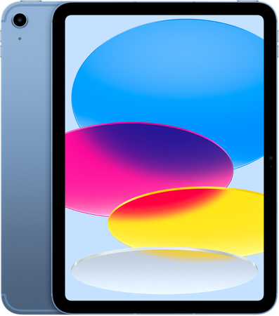 Apple iPad 2022 WiFi+Cellular 64Gb Blue, Объем встроенной памяти: 64 Гб, Цвет: Blue / Голубой, Возможность подключения: Wi-Fi+Cellular