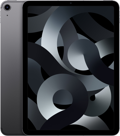 iPad Air 2022 Wi-Fi+Cellular 256GB Space Gray, Объем встроенной памяти: 256 Гб, Цвет: Space Gray / Серый космос, Возможность подключения: Wi-Fi+Cellular