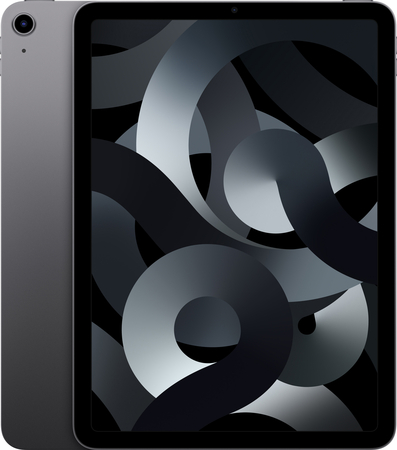iPad Air 2022 Wi-Fi 64GB Space Gray, Объем встроенной памяти: 64 Гб, Цвет: Space Gray / Серый космос, Возможность подключения: Wi-Fi