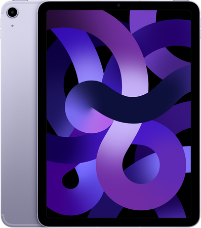iPad Air 2022 WiFi+Cellular 256GB Purple, Объем встроенной памяти: 256 Гб, Цвет: Purple / Сиреневый, Возможность подключения: Wi-Fi+Cellular