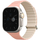 Ремешок для Apple Watch 49/45/44/42 mm Uniq Revix EVO Reversible Magnetic Crepe Pink/Ivory, Цвет: Pink / Розовый