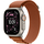 Apple Watch Ultra 3 GPS + Cellular, 49 мм, корпус из бежевого титана, ремешок Alpine терракотового цвета, Экран: 49, Цвет: Brown / Коричневый