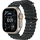 Apple Watch Ultra 3 GPS + Cellular, 49 мм, корпус из бежевого титана, ремешок Ocean черного цвета, Экран: 49, Цвет: Black matte / Черный матовый