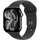 Apple Watch Series 11, 46 мм, корпус из алюминия цвета «черный глянец», спортивный ремешок «чёрный», Экран: 46, Цвет: Black / Черный, Возможности подключения: GPS