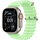 Apple Watch Ultra 3 GPS + Cellular, 49 мм, корпус из бежевого титана, ремешок Ocean зеленого цвета, Экран: 49, Цвет: Light Green / Светло-зеленый