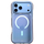 Чехол для iPhone 18 Pro Max VLP Bubble Case с MagSafe Blue