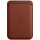 Кожаный чехол-бумажник MagSafe для iPhone Коричневый