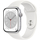 Apple Watch Series 8 45mm GPS Silver Aluminum Case with White Band
