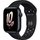Apple Watch Series 8 45mm GPS Midnight Aluminum Case with Black/Black Nike Sport Band