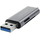 Кардридер Satechi Aluminum Type-C USB 3 Space Gray