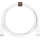 Кабель VLP Nylon Cable USB C - USB C 1.2м белый, Цвет: White / Белый