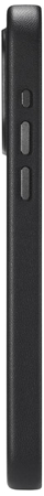 Чехол-накладка MOFT Snap Phone Case iPhone 15 Pro Max (Экокожа Movas) Черный, Цвет: Black / Черный, изображение 4