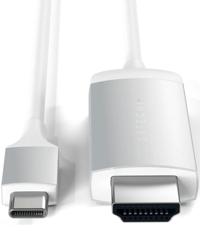 Кабель Satechi USB Type-C to HDMI 4K 1.8 м, изображение 3