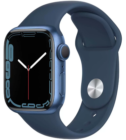 Apple Watch 7 GPS 41mm Blue Al/Abyss Blue Sport