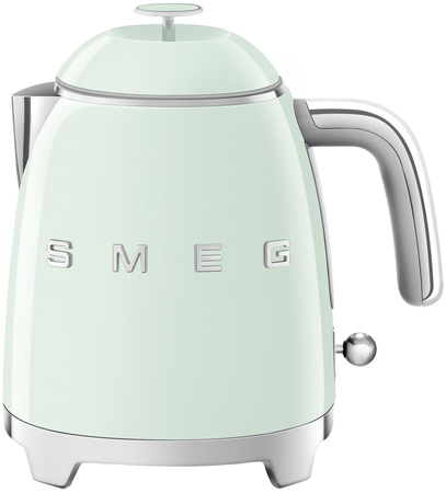 Мини чайник SMEG KLF05PGEU  электрический пастельный зеленый, Цвет: Pastel green / Пастельный зеленый