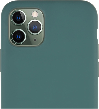 Чехол для iPhone 11 Pro VLP Silicone Сase Dark Green, Цвет: Dark green / Темно-зеленый, изображение 3
