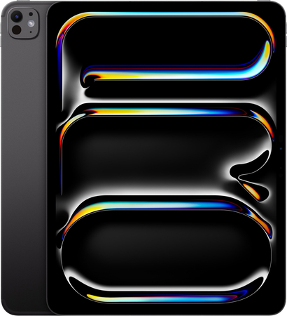 iPad Pro 13" 2024 Wi-Fi + Cellular 1 TB nano-texture glass Space Black, Объем встроенной памяти: 1 Тб, Цвет: Space Black / Космический черный, Возможность подключения: Wi-Fi+Cellular