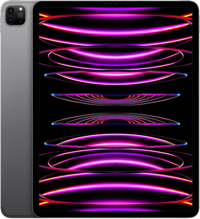 iPad Pro 12.9" 2022 WiFi+Cellular 2TB Space Gray, Объем встроенной памяти: 2 Тб, Цвет: Space Gray / Серый космос, Возможность подключения: Wi-Fi+Cellular