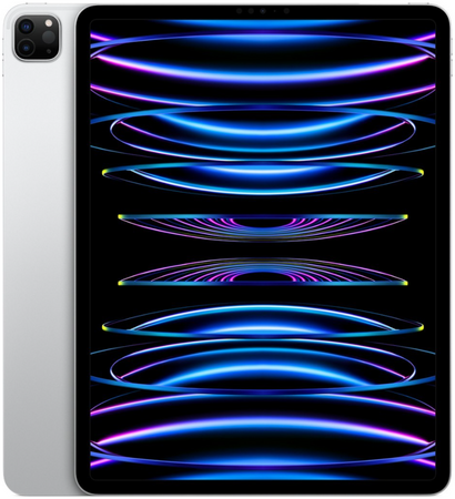 iPad Pro 12.9" 2022 WiFi 2TB Silver, Объем встроенной памяти: 2 Тб, Цвет: Silver / Серебристый, Возможность подключения: Wi-Fi