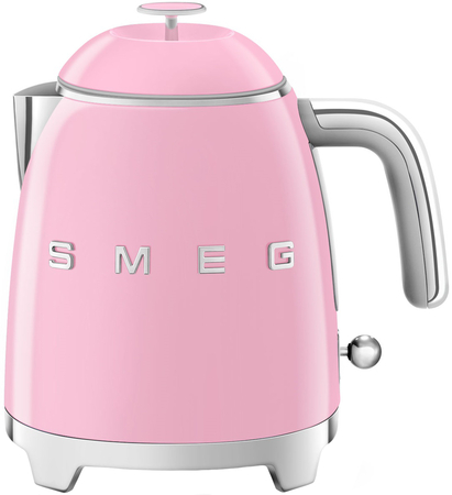 Мини чайник SMEG KLF05PKEU электрический розовый, Цвет: Pink / Розовый
