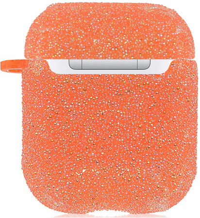 Чехол для AirPods Brosco песок Оранжевый, изображение 3
