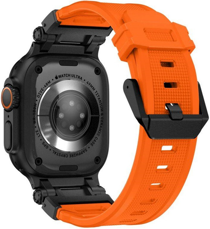 Ремешок Tech-protect Delta Pro Apple Watch 44/45/49mm Orange/black, изображение 3