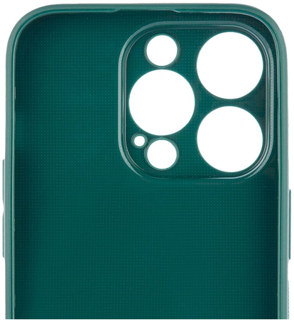 Чехол для iPhone 14 Pro Brosco Carbon Dark Green, изображение 5
