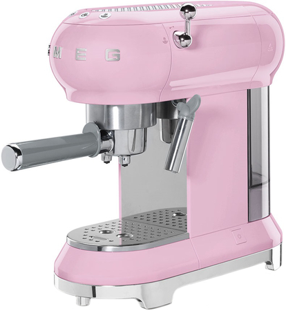 Кофемашина-эспрессо SMEG ECF01PKEU Розовая, Цвет: Pink / Розовый