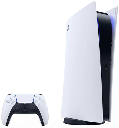 Игровая консоль PlayStation 5 Digital Edition White, изображение 2