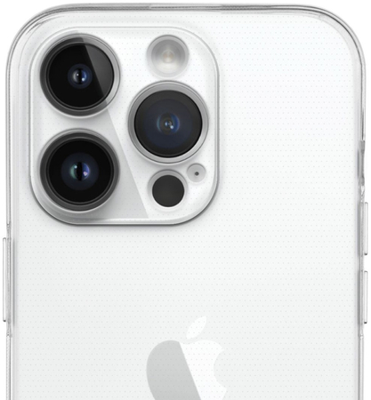 Чехол для iPhone 14 Pro Brosco Transparent tpu01, изображение 2