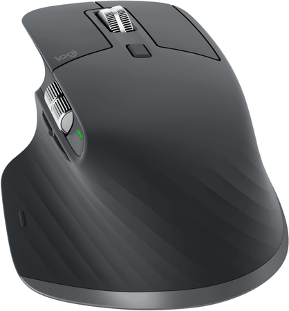 Мышь беспроводная Logitech MX Master 3s (910-006559) графитовый, Цвет: Graphite / Графитовый, изображение 3