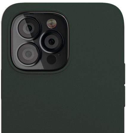 Чехол для iPhone 13 Pro Max VLP Silicone case with MagSafe Dark green, изображение 4
