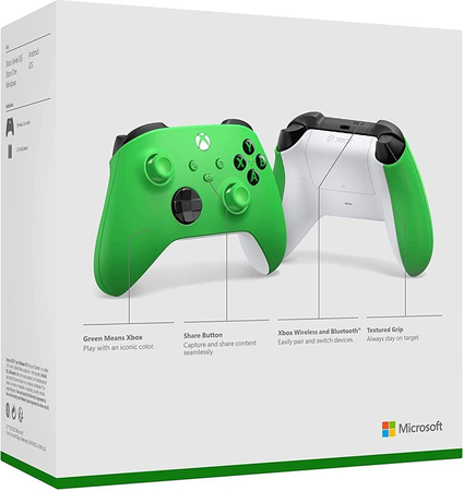 Геймпад Xbox Wireless Controller Velosity Green, Цвет: Green / Зеленый, изображение 8