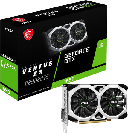Видеокарта MSI GeForce GTX 1650 D6 VENTUS XS OCV3 (GeForce GTX 1650 D6 VENTUS XS OCV3), изображение 6