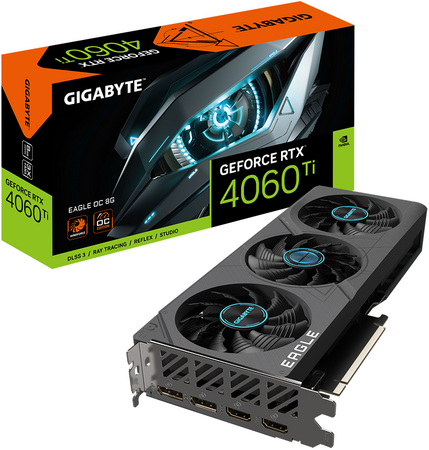 Видеокарта GIGABYTE GeForce RTX 4060 Ti EAGLE OC (GV-N406TEAGLE OC-8GD), изображение 6