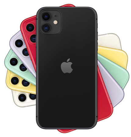 Apple iPhone 11 64Gb Black (черный), Объем встроенной памяти: 64 Гб, Цвет: Black / Черный, изображение 6