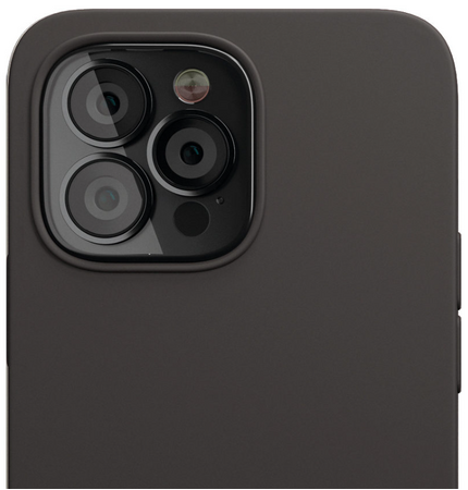 Чехол для iPhone 13 Pro Max VLP Silicone case with MagSafe Black, изображение 4