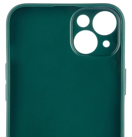 Чехол для iPhone 14 Plus Brosco Carbon Dark Green, изображение 3
