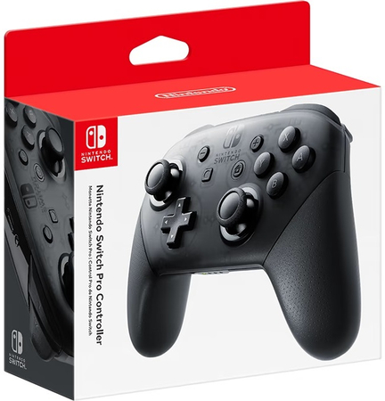 Геймпад Nintendo Switch Pro Controller Black, изображение 5