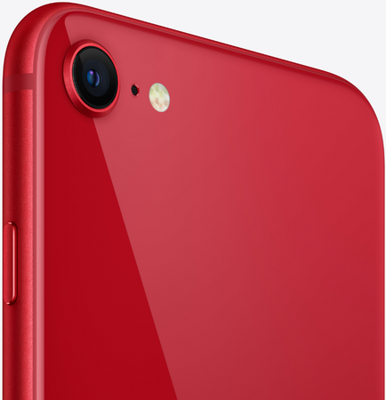 Apple iPhone SE 3 2022 256 Гб (PRODUCT)RED (красный), Объем встроенной памяти: 256 Гб, Цвет: Red / Красный, изображение 6
