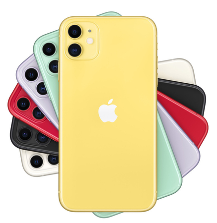 Apple iPhone 11 64 Гб Yellow (желтый), Объем встроенной памяти: 64 Гб, Цвет: Yellow / Желтый, изображение 7